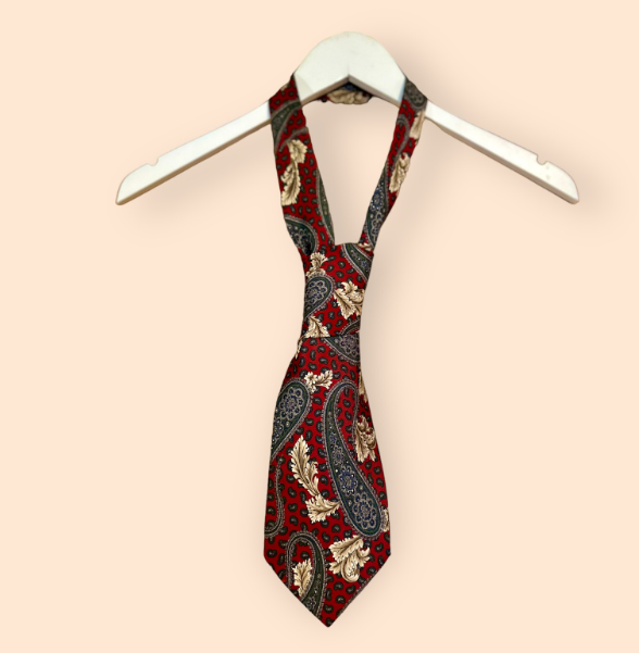 Vintage Paisley Necktie by Paolo Gucci