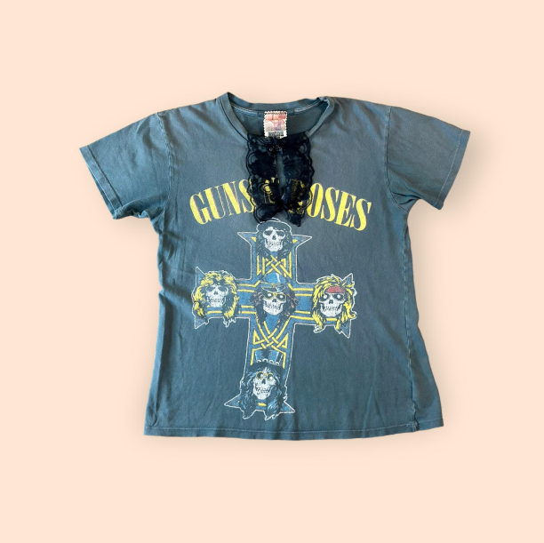 Salvaged Guns n Roses tee