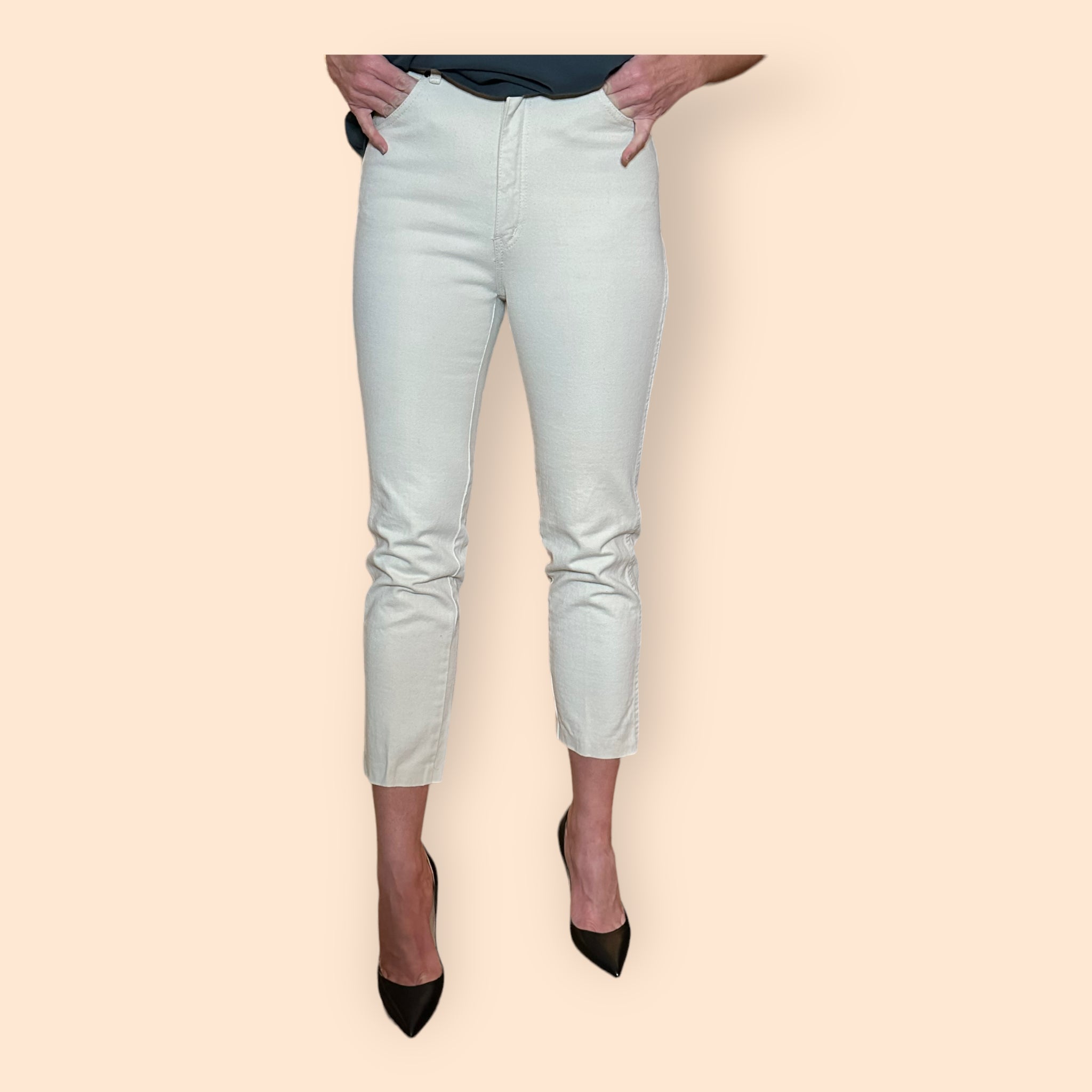 Gloria vanderbilt hotsell white jeans