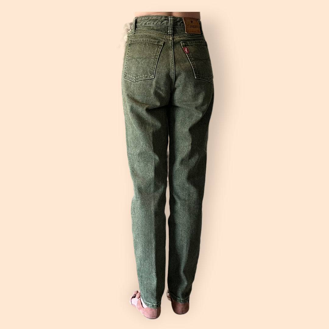 Vintage Fatigue Green Z Cavaricci Jeans